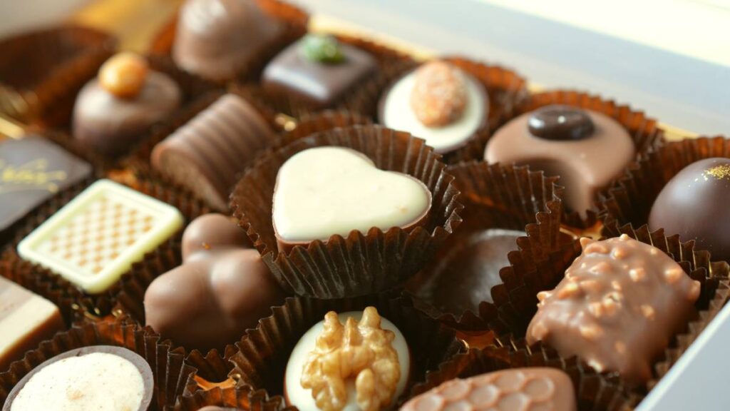 doces em forminhas
